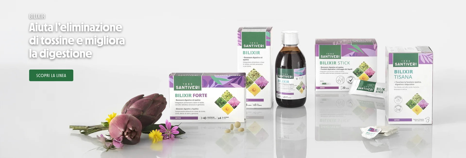BILIXIR Aiuta l'eliminazione di tossine e migliora la digestione