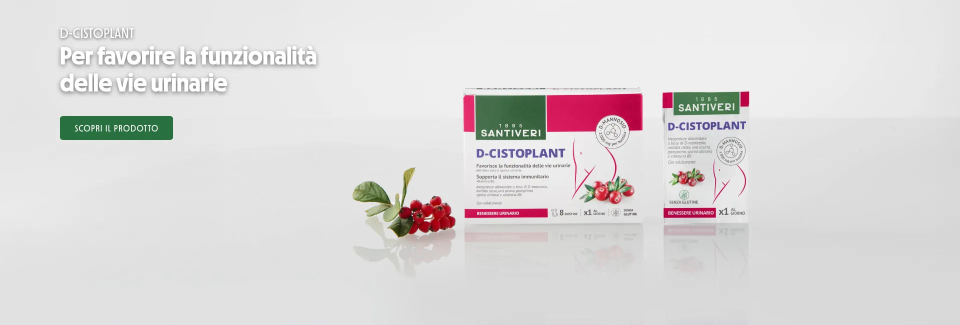 D-CISTOPLANT Perfavorire la funzionalità delle vie urinarie