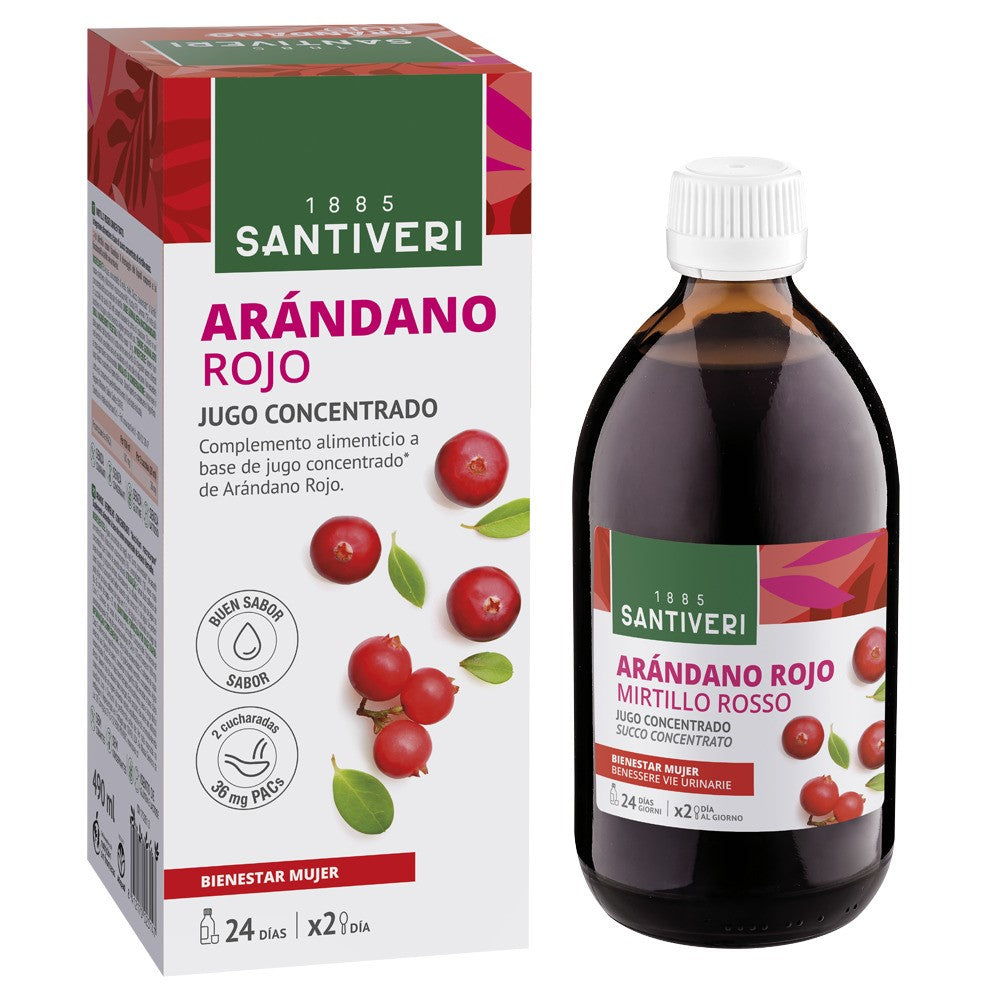 Mirtillo rosso succo 490 ml