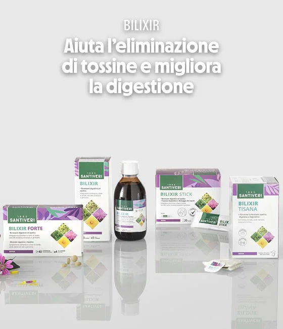 BILIXIR Aiuta l'eliminazione di tossine e migliora la digestione