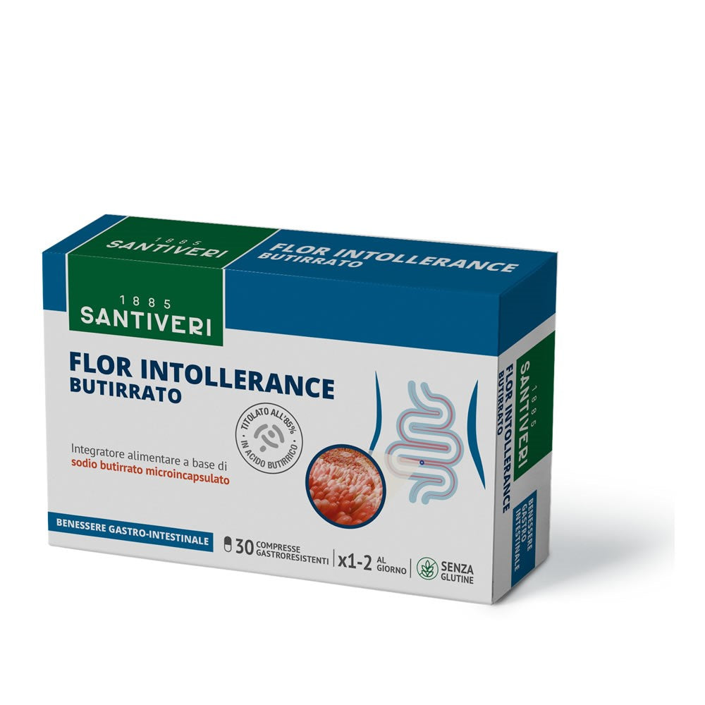 Flor Intollerance Butirrato 30 compresse