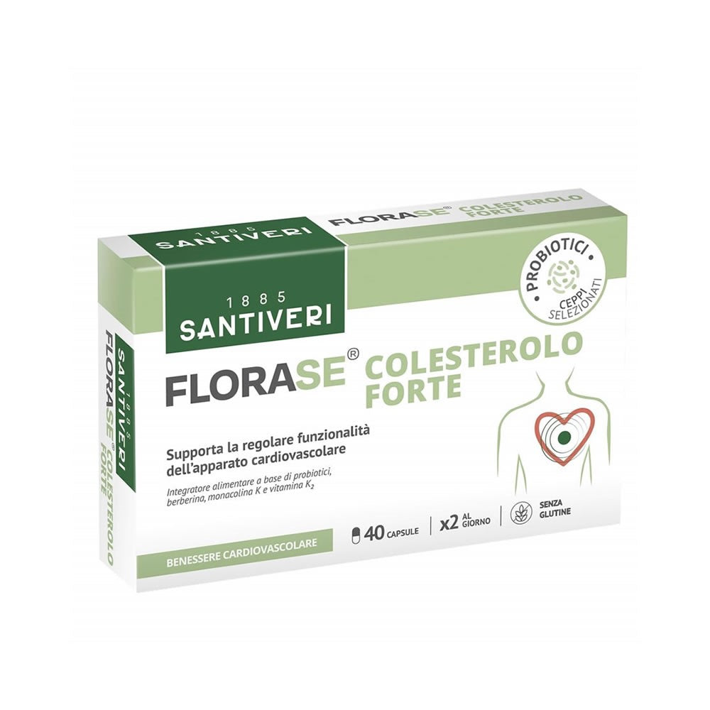 FLORASE Colesterolo Forte 40 capsule